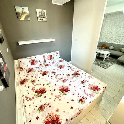 Miete einer Designer-1-Zimmer-Wohnung im Stadtteil Chiajna, Sektor 6, Bukarest, Rumänien
